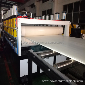 pvc foam board machine wpc sheet production line